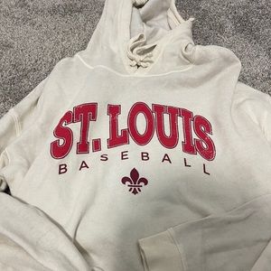 Arch Apparel STL Cardinals cropped sweater